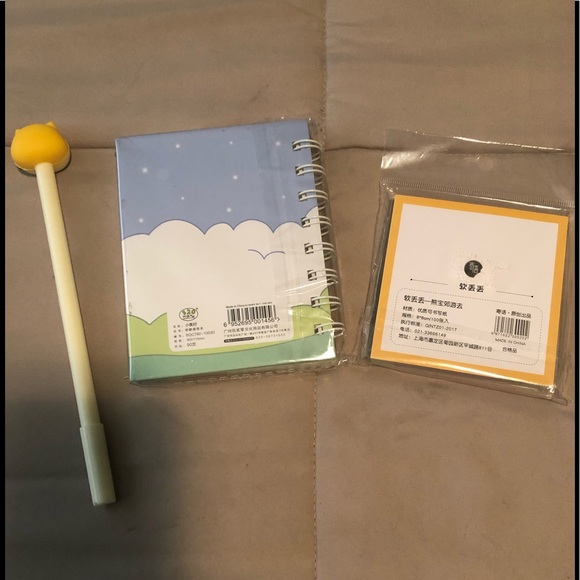 Cute Sticky Notes, Small NoteBook and Kitty 🐱 Pen - Picture 2 of 2
